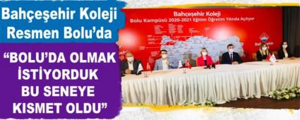 Bah�e�ehir Koleji Resmen Bolu\'da
