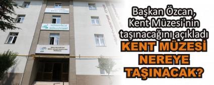 KENT M�ZES� NEREYE TA�INACAK?