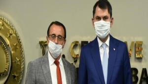 Bakan Kurum, Karacasu\'ya verdi�i s�z� tuttu