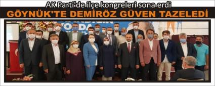AK Parti\'de il�e kongreleri sona erdi