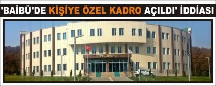 �BA�B�\'DE K���YE �ZEL KADRO A�ILDI\' �DD�ASI