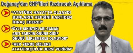 Do�anay\'dan CHP\'lileri K�zd�racak A��klama
