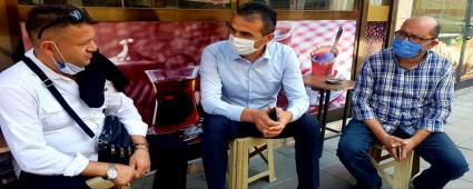 AK PART� KARAMANLI MAHALLE ESNAFI VE SAK�NLER� �LE B�R ARAYA GELD�
