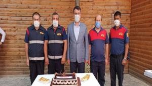 Kavak, itfaiye personelini unutmad�