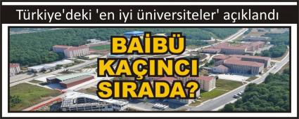 T�rkiye\'deki \'en iyi �niversiteler\' a��kland�