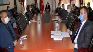 KORONAV�R�S TEDB�RLER� DENET�M KOORD�NASYON TOPLANTISI YAPILDI