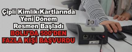 �ipli Kimlik Kartlar�nda Yeni D�nem Resmen Ba�lad�