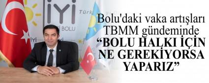 Bolu\'daki vaka art��lar� TBMM g�ndeminde