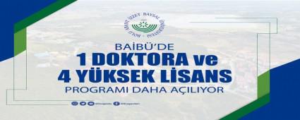 BA�B�\'DE YEN� DOKTORA VE Y�KSEK L�SANS PROGRAMLARI A�ILIYOR