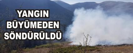 YANGIN B�Y�MEDEN S�ND�R�LD�
