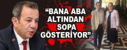 �BANA ABA ALTINDAN SOPA G�STER�YOR�