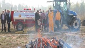 ORMAN K�YL�LER�NE SU TANKER� DA�ITILDI
