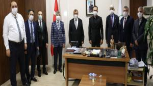 �L MUHTARLAR G�N� KUTLAMA KOM�TES�\'NDEN BOLU BELED�YES�\'NE Z�YARET