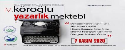 IV. K�RO�LU YAZARLIK MEKTEB� BA�VURULARI BA�LADI