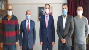 BA�SAVCI BEKTA�\'DAN BGC\'YE Z�YARET