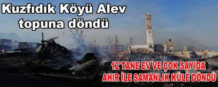 Kuzf�d�k K�y� Alev topuna d�nd�