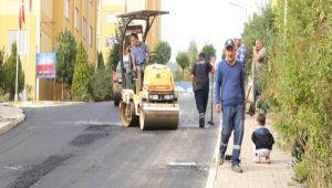 DA�KENT 2. ETAP TOK� SICAK ASFALTA KAVU�UYOR