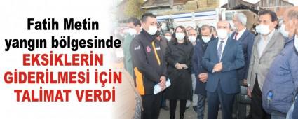 EKS�KLER�N G�DER�LMES� ���N TAL�MAT VERD�