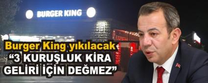 Burger King y�k�lacak