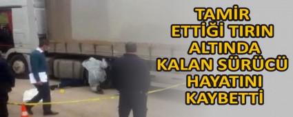 TAM�R ETT��� TIRIN ALTINDA KALAN S�R�C� HAYATINI KAYBETT�