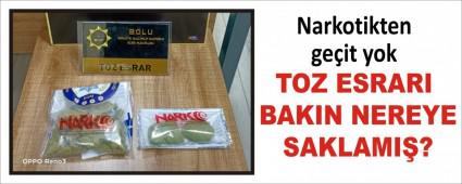 TOZ ESRARI BAKIN NEREYE SAKLAMI�?