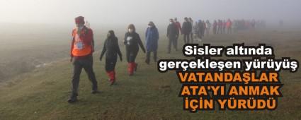 Sisler alt�nda ger�ekle�en y�r�y��