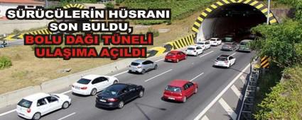S�R�C�LER�N H�SRANI SON BULDU, BOLU DA�I T�NEL� ULA�IMA A�ILDI
