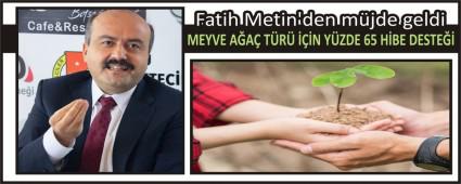 Fatih Metin\'den m�jde geldi