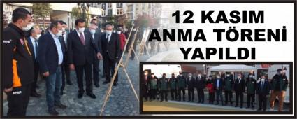 12 KASIM ANMA T�REN� YAPILDI
