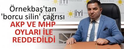 AKP VE MHP OYLARI �LE REDDED�LD�