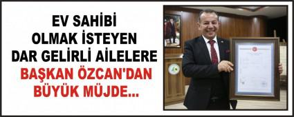 EV SAH�B� OLMAK �STEYEN DAR GEL�RL� A�LELERE BA�KAN �ZCAN\'DAN B�Y�K M�JDE�