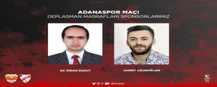 ADANA DEPLASMANIN KAF�LE BA�KANLARI BELL� OLDU
