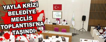 YAYLA KR�Z� BELED�YE MECL�S TOPLANTISI\'NA TA�INDI