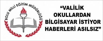 �VAL�L�K OKULLARDAN B�LG�SAYAR �ST�YOR HABERLER� ASILSIZ�