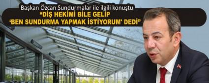 Ba�kan �zcan Sundurmalar ile ilgili konu�tu