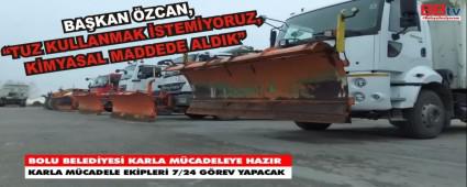 �TUZ KULLANMAK �STEM�YORUZ, K�MYASAL MADDEDE ALDIK�
