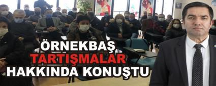 �rnekba� tart��malar hakk�nda konu�tu