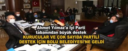 Ahmet Y�lmaz\'a �yi Parti taban�ndan b�y�k destek
