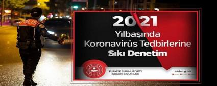 YILBA�INDA KORONAV�R�S TEDB�RLER�NE SIKI DENET�M