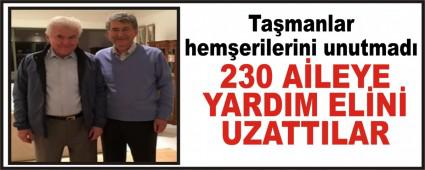 230 A�LEYE YARDIM EL�N� UZATTILAR