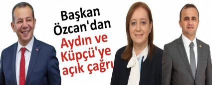 Ba�kan �zcan\'dan Ayd�n ve K�p��\'ye a��k �a�r�