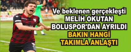 MEL�H OKUTAN BOLUSPOR\'DAN AYRILDI  BAKIN HANG� TAKIMLA ANLA�TI