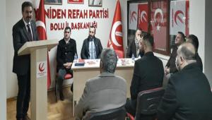 YRP Genel Ba�kan Yard�mc�s� A��la Bolu\'da konu�tu