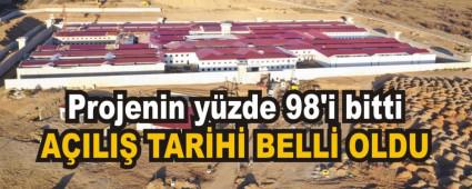 Projenin y�zde 98\'i bitti