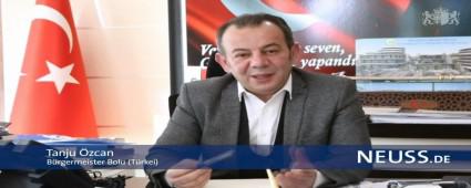 NEUSS\'TA BOLU\'YU BA�KAN �ZCAN TEMS�L ETT�