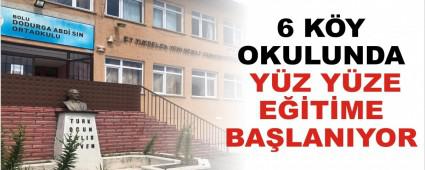 6 K�Y OKULUNDA Y�Z Y�ZE E��T�ME BA�LANIYOR