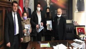 T�B�TAK B�R�NC�LER�NDEN AHMET �ANKAYA\'YA Z�YARET