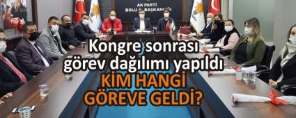 Kongre sonras� g�rev da��l�m� yap�ld�
