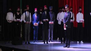 �ST�KLAL MAR�I\'NIN KABUL� VE MEHMET AK�F ERSOY\'U ANMA G�N� PROGRAMI D�ZENLEND�
