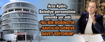 Arzu Ayd�n, Belediye personeli hakk�nda konu�tu
